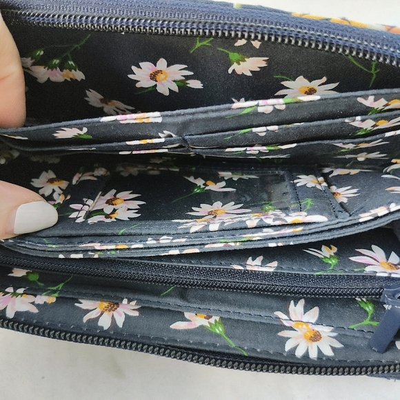 Vera Bradley Sunflower Wallet - Picture 8 of 15